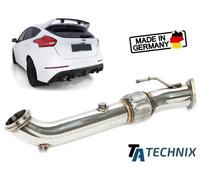 Tubo Downpipe USO SPORTIVO Technix per Ford Focus III 2.0 ST Ecoboost 250cv