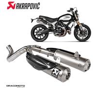 tubo DUCATI SCRAMBLER 1100 ABS Sport Pro 2021-2024 AKRAPOVIC RC L-D11SO3