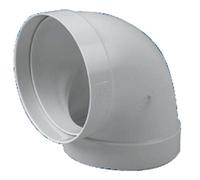 TUBO E ACCESSORI PLASTICA D. 100 / 125 CAPPA CUCINA CIRCOLARE TONDO GRIGLIE ARIA