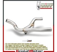 Tubo Elimina Kat MIVV Decatalizzatore Acciaio inox per Bmw R 1150 Gs 1999 > 2003