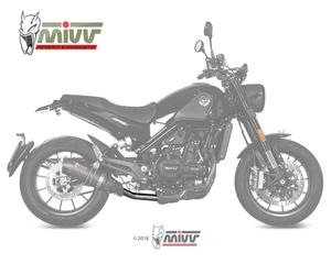 Tubo Elimina Kat MIVV Decatalizzatore Inox per BENELLI LEONCINO 2017 > 2024