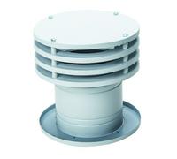 TUBO ESALATORE A VETRO CALDAIA SMALTATO BIANCO