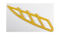 Tubo Espansione Per Smart 451 per Fortwo 2009 2010 2011 2012 2013 2014 Auto Uscita Aria Laterale Fianco Adesivi Decorativi Prese D'aria Auto( Yellow)
