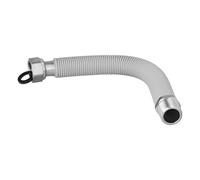 Tubo estensibile acqua acciaio inossidabile ondulato. Lunghezza da 22,5 a 30 cm. Prese 1/2"