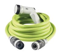 TUBO ESTENSIBILE PER GIARDINO IN KIT 'IKON' FINO A 15 MT - COLORI ASSORTITI