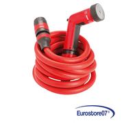 TUBO ESTENSIBILE PER GIARDINO IN KIT 'YOYO GO' fino a 15 mt. + 1 PISTOLA