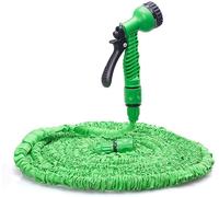 TUBO ESTENSIBILE RESISTENTE IRRIGATORE D'ACQUA GIARDINO PISTOLA ANNAFFIATORE