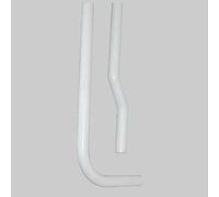 TUBO ESTERNO BIANCO PER CASSETTA ALTA IN PVC Cm 190 x Ø 32