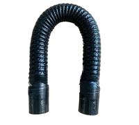 Tubo Filtro Aria Presa Tubo Flessibile Di Aspirazione Aria Per Automobile ID Universale 30-100 Mm Lungo 600 Mm Tubo Di Aspirazione Motore Dell'automobile Aspirazione Turbocompresso(Black,ID 70mm)