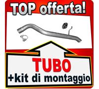 Tubo Finale per FORD TOURNEO TRANSIT CONNECT 1.8 TDCi LWB 2002-2013 Marmitta