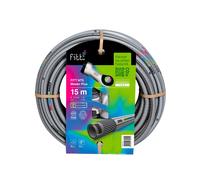 FITT NTS MASTERPLUS 1/2" (12,5mm) Tubo 15m per Irrigazione Giardino, per Uso Intensivo e Professionale con Pistola Multigetto e Raccordi