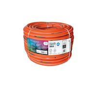 FITT NTS WORK 3/4" (19mm) 50m, Tubo ad alta visibilità per passaggio acqua in Cantieri Edili, Robusto e Flessibile a temperature rigide. Professionale
