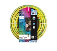 FITT NTS YELLOW 1/2" 20m Kit, Tubo per Irrigazione Giardino, Robusto e Malleabile per Uso Intensivo con Lancia regolabile e Raccordi