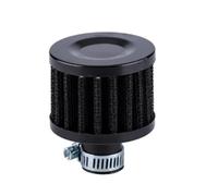 Tubo Flessibile 0.5 1 Pollici 12/25 MILLIMETRI Sistemi Filtri Aspirazione Aria Fredda Kit Sport Racing Prestazioni Filtri Motore Copertura Scatola Alloggiamento Ad Tubo Aspirazione Aria(12mm-Black)