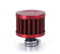 Tubo Flessibile 0.5 1 Pollici 12/25 MILLIMETRI Sistemi Filtri Aspirazione Aria Fredda Kit Sport Racing Prestazioni Filtri Motore Copertura Scatola Alloggiamento Ad Tubo Aspirazione Aria(12mm-Red)