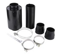 Tubo Flessibile 1 Set Universale Auto Filtro Aria Fredda Alimentazione Chiuso Aspirazione Tubo Induzione Kit Tubo Flessibile 3 Pollici Adattatori Filtro Soffietto Tubo Aspirazione Aria