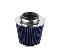 Tubo Flessibile 60/65/70mm Anello Riduttore Motore Per Auto Ingresso Filtri Di Aspirazione Aria Fredda Parti A Cono Morsetto Lavabile Su Accessori Auto A Secco Tubo Aspirazione Aria(65mm Blue Silver)