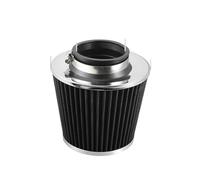 Tubo Flessibile 60/65/70mm Anello Riduttore Motore Per Auto Ingresso Filtri Di Aspirazione Aria Fredda Parti A Cono Morsetto Lavabile Su Accessori Auto A Secco Tubo Aspirazione Aria(70mm Black Silver)