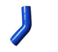 Tubo flessibile a 45 gradi per auto con tubo in silicone ad alta resistenza, tubo di aspirazione, intercooler, pressurizzazione, tubo da giardino (blu, 150 mm, ID80 mm)
