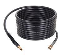 Tubo flessibile ad alta pressione TECHKAR 200 bar lunghezza 15 m compatibile con idropulitrice PARKSIDE PHD 150 170 con fusto e cubo