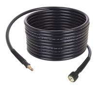 Tubo flessibile ad alta pressione TECHKAR 200 bar lungo 5 m compatibile con idropulitrice Lavor STM Wave Skipper M22 (perno interno 15 mm)