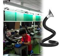 Tubo flessibile aspiratore Braccio di cattura del fumo dell'officina a 360°, Tubo flessibile per estrattore di fumi per saldatura di componenti, Dimensioni personalizzabili(1m/3.3ft,100mm/3.9inch)