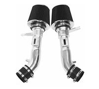 Tubo Flessibile Aspirazione Aria Kit Filtro Per Di Aspirazione Aria Fredda Ad Alto Flusso Per Nissan 370Z 2009 2011 2010 2012 2013 2014 2015 2016(Nero)