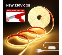 Tubo Flessibile Autoadesivo Della Luce Della Striscia 288LEDs/mdi 230V COB LED [EEK: A+++]