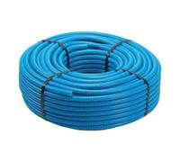 TUBO FLESSIBILE VERDE CORRUGATO DA 20mm MATASSA DA 50MT PER IMPIANTI ELETTRICI