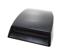 Tubo Flessibile Car Styling Copertura Universale Presa D'aria Decorazione Cofano Auto Scoop Copertura Presa Flusso D'aria Per Copertura Presa D'aria Automatica Tubo Aspirazione Aria(Nero)