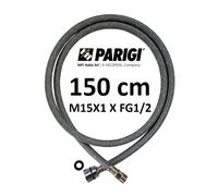 Tubo flessibile cm.150 in nylon per doccino miscelatore con doccetta estraibile