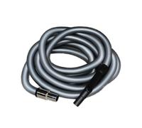 Tubo flessibile completo di racc. tubo-presa sem. e racc. curvo in PVC diam. 32