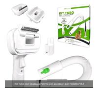 TUBO FLESSIBILE CON ACCESSORI PET PRO X FOLLETTO VK 7 BATTERIE ASPIRA I PELI