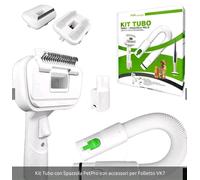 TUBO FLESSIBILE CON ACCESSORI PET PRO X FOLLETTO VK 7 BATTERIE ASPIRA I PELI