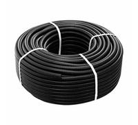 TUBO FLESSIBILE CORRUGATO 16 MM NERO IN MATASSA 100 MT - L'ELETTRICA REP16