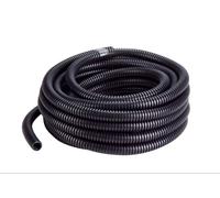 TUBO FLESSIBILE CORRUGATO DA 32mm NERO PER IMPIANTI ELETTRICI MATASSA DA 25MT