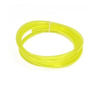 Tubo flessibile da 1 ~ 30 m, tubo per benzina, per decespugliatore, motosega, soffiatore, tubo da giardino (giallo, 10 metri, diametro interno 2,5 mm x diametro esterno 5 mm)