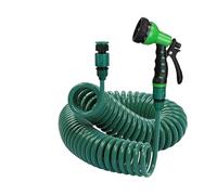 Tubo Flessibile Da Giardino Antideflagrante Con Connettore Da 3/4 Di Pollice, Tubo Flessibile For Acqua Allungabile, Spruzzatore Ad Alta Pressione A 7 Funzioni giardino(7.5M)