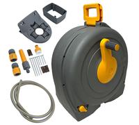 Tubo flessibile da giardino portatile a bobina rapida tubo irrigazione a spru...