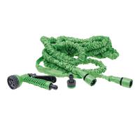 Tubo flessibile da giardino verde per impianti idrici, lunghezza 2,5-7,5 m, diam