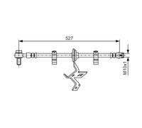 Tubo flessibile del freno BOSCH 1 987 476 041