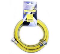 tubo flessibile del gas 2 mt 1/2" acciaio FF secondo la norma EN 15266 per UNIROLL Piano di cottura/cucina