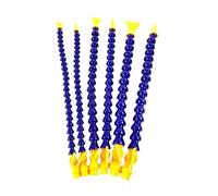 Tubo flessibile del liquido di raffreddamento, 1/2 3/8 1/4 ''300mm 400mm plastica flessibile per acqua olio refrigerante tubo tubo con ugello piatto rotondo per fresatura CNC tornio tubo di