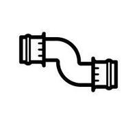 Tubo flessibile dell'aria di sovralimentazione NRF 166563 A6 C6 (4F2) 3 2004-