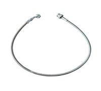 Tubo Flessibile dell'olio dei Freni con raccordi Banjo a 28 Gradi e Giunto Esagonale Tubo Freno in PTFE Intrecciato in Acciaio Inossidabile Cavo Freno Tubo Freno per Motocicletta