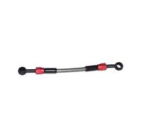 Tubo Flessibile dell'olio dei Freni per Moto,Tubo Flessibile dell'olio dei Freni per Moto,Tubo Idraulico Rinforzato Universale da 18 cm,Adatto per ATV,Dirt Pit Bike,Moto.