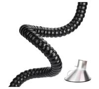 Tubo flessibile di aspirazione del fumo con giunto e cofano, tubo di aspirazione da officina, braccio regolabile a 360°, per incisore laser da laboratorio/tubo di aspirazione del fumo (BK(L 1M/3.3FT