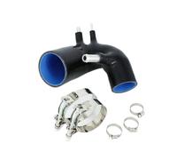 Tubo flessibile di aspirazione in silicone adatto per motore Abarth 500 595 695 T-Jet 1.4Lift per Garrett 1446 Turbo Competizione/Turismo/Esseesse(K8-287 BLACK)