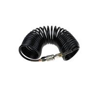 Tubo flessibile di gonfiaggio a spirale, prolunga for compressore d'aria in PE con attacco rapido NPT da 1/4", compatibile con JEBO, compatibile con Campbell Hausfeld
