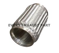 Tubo flessibile di scarico inox 4 pollici x 8" ILOK giunto flessibile riparaz...